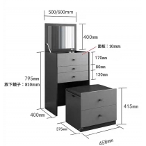 北歐格調系列 梳妝枱*50/60cm (IS1709)