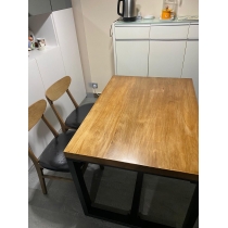 學校傢俱 實木厚身餐枱 書桌可訂造 120cm/130cm/140cm/150cm/160cm/180cm (IS3935)