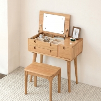 北歐實木系列 白橡木梳妝枱*75cm (IS5883)