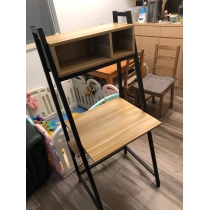 時尚系列簡約書枱連書架 60cm/70cm/80cm/100cm/120cm (IS6412)
