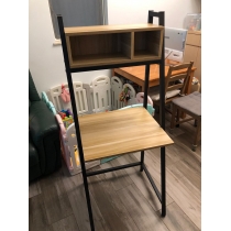 時尚系列簡約書枱連書架 60cm/70cm/80cm/100cm/120cm (IS6412)