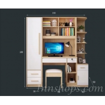 北歐品味系列 單門衣櫃電腦枱組合 120cm/160cm (IS6764)