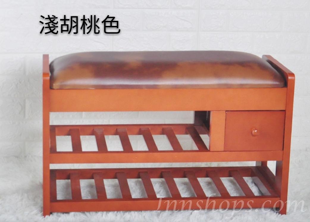 日式橡木系列 收納換鞋凳 (48/71cm） (IS2177)