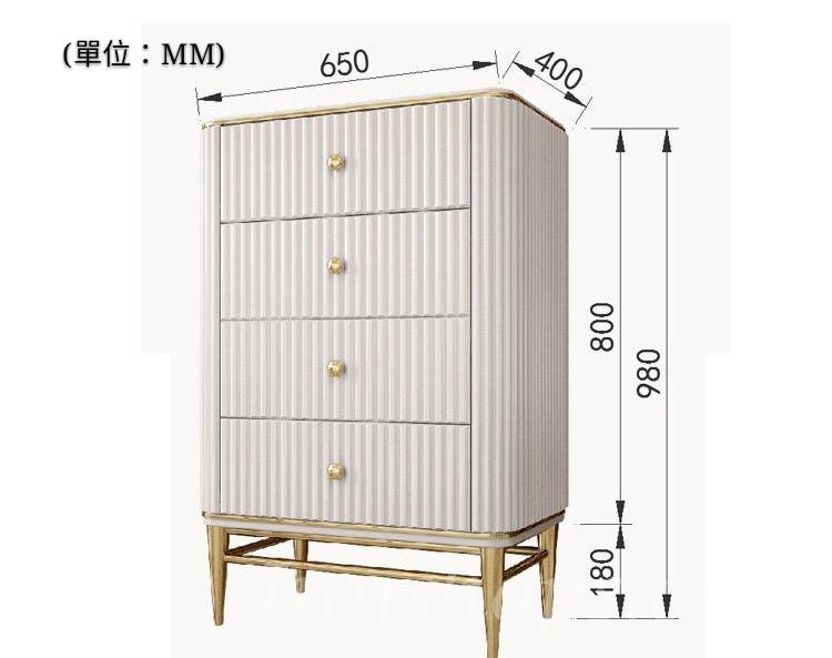 意式氣派糸列  五斗櫃*65cm (IS4533)
