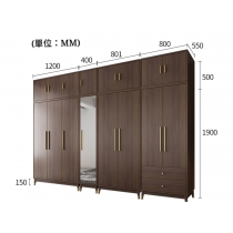 北歐格調系列 衣櫃 80cm/120cm/160cm (IS5078)