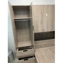 訂造傢俬衣櫃床+衣櫃 *可自定呎吋(不包床褥)(IS7064)