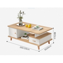 日式こだわる系列 茶几*100/120cm (IS0093)
