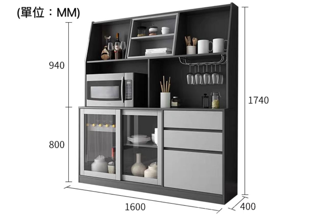 北歐摩登系列 餐邊櫃*160cm (IS3939)