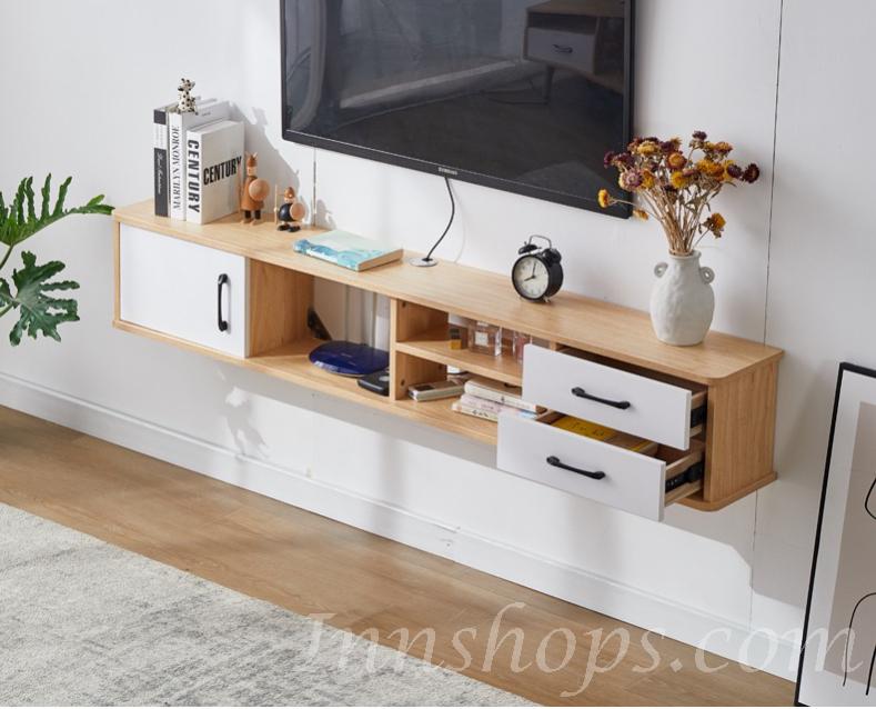 時尚系列 *薄身*掛牆電視櫃 150cm/170cm/190cm (IS7099)
