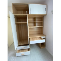 北歐品味系列 單門衣櫃電腦枱組合 120cm/160cm (IS6764)