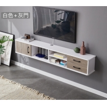 時尚系列 *薄身*掛牆電視櫃 150cm/170cm/190cm (IS7099)