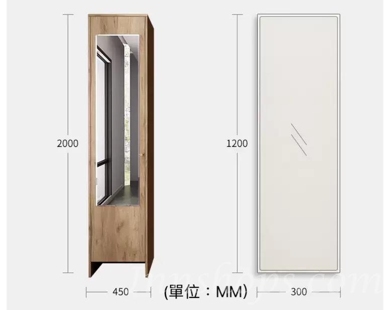 北歐摩登系列 衣櫃鞋櫃 45cm/50cm/80cm/90cm/100cm/120cm (IS1054)