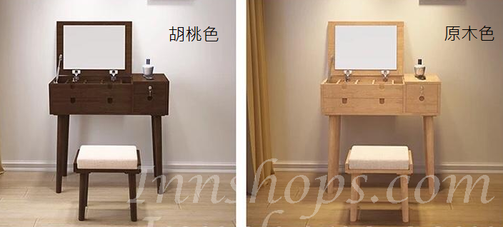 日式實木橡木 梳妝台 *80cm,89cm(IS4895)