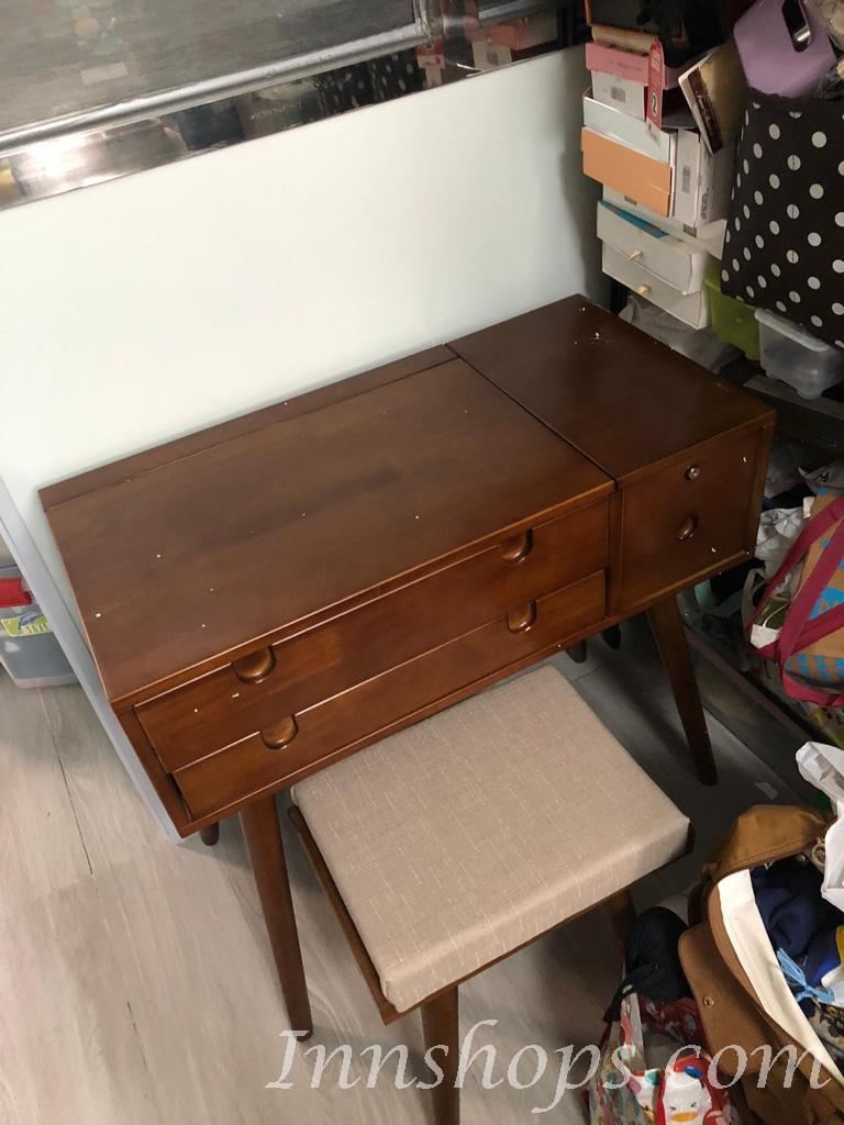 日式實木橡木 梳妝台 *80cm,89cm(IS4895)