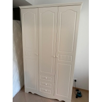 英倫典雅 3門衣櫃 125cm (IS4293)