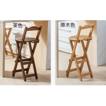 楠竹系列 竹制高腳折叠凳Bar椅*28cm  (IS5290)