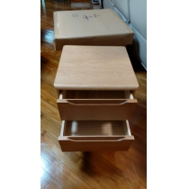 日式實木橡木 床頭櫃 *42cm (IS6084)