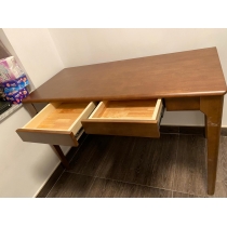 日式實木橡木 書枱 120/150cm (IS6159)