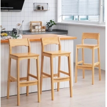 日式橡木 BAR CHAIR (IS1855)