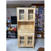 日式實木橡木餐邊櫃 *80cm (IS4385)