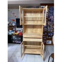 日式實木橡木餐邊櫃 *80cm (IS4385)