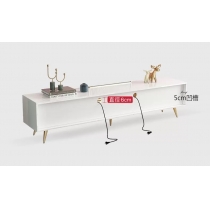 意式氣派系列 伸縮電視櫃茶几組合 160cm/180cm/200cm/220cm (IS4786)