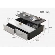 黑色意式氣派系列 伸縮電視櫃 200cm-260cm (IS4918)