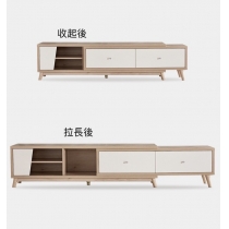 時尚系列 可伸縮電視櫃茶几組合 120cm/176cm-250cm (IS2255)