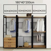 鐵藝系列 衣櫃置物架 40cm/60cm/80cm/100cm  (IS1804)