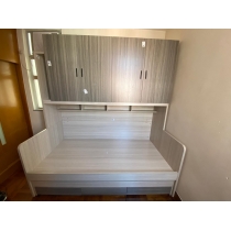 訂造衣櫃床+3櫃桶+拖床 *可自定呎吋(不包床褥) (IS7158)