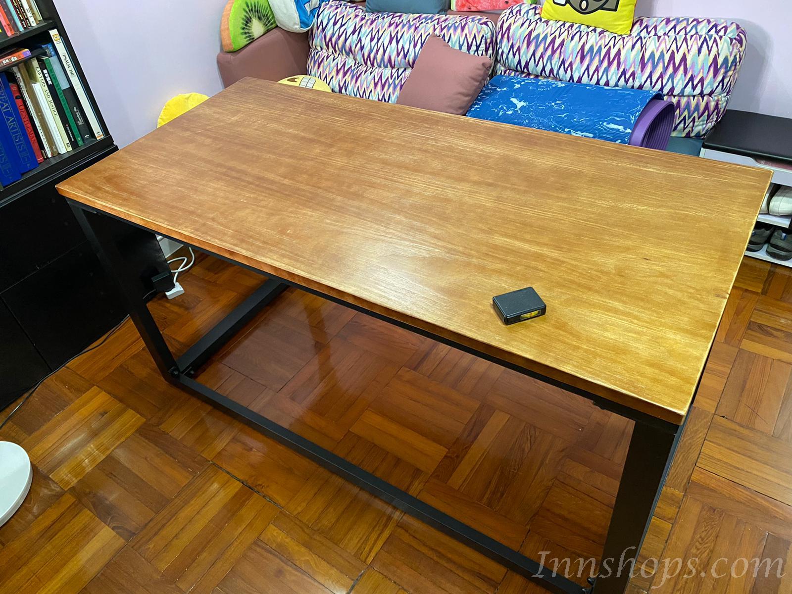 實木學校傢俱厚身餐枱 書桌 可訂造 120cm/130cm/140cm/150cm/160cm/180cm (IS1503)