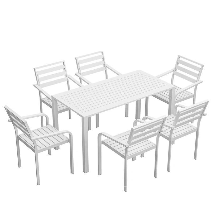 戶外傢俱 塑木桌椅套裝 *140cm (IS5152)