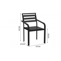 戶外傢俱 塑木桌椅套裝 *140cm (IS5104)