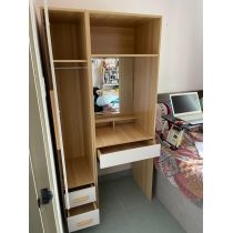 北歐品味系列 單門衣櫃梳妝枱組合 90cm/130cm (IS6763)
