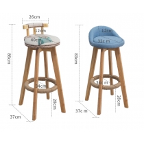 時尚系列 bar枱 *60cm/組合 (IS7197)