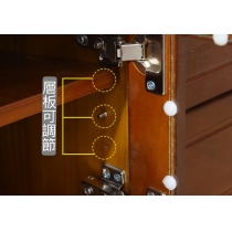 田園象牙白系列 電視櫃 150cm180cm/200cm (IS7199)