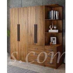 北歐品味系列 2門3門衣櫃 60cm/80cm/140cm/160cm/200cm   (IS7244)