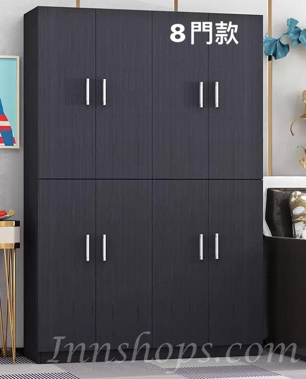 田園純白.象牙白系列 2/3/4/6/8門鞋櫃 60cm/90cm/120cm(IS7262)