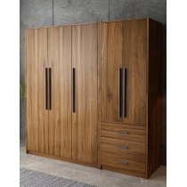 北歐品味系列 2門3門衣櫃 60cm/80cm/140cm/160cm/200cm   (IS7244)