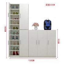 田園純白.象牙白系列 2/3/4/6/8門鞋櫃 60cm/90cm/120cm(IS7262)