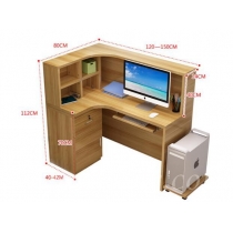 板式簡約 收銀櫃 收銀台 counter *100-220cm (IS5106)