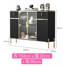 意式系列 餐邊櫃 100cm/120cm/140cm/160cm (IS7404)
