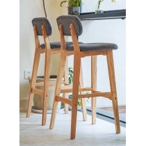 橡膠木 Bar Chair 吧椅 (IS7435)