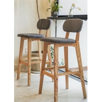 橡膠木 Bar Chair 吧椅 (IS7435)