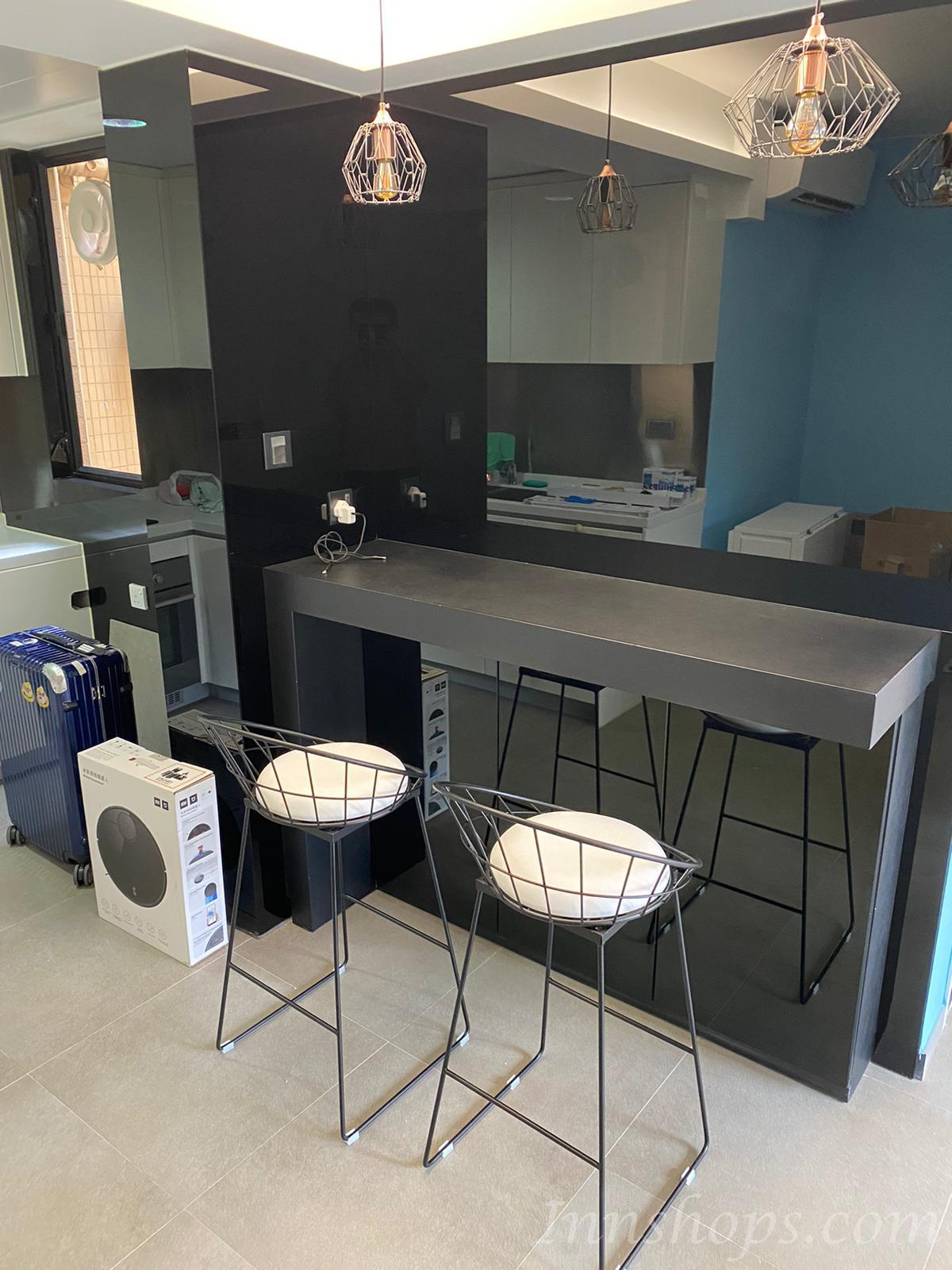 鐵藝系列 餐椅子bar chair (IS4888)