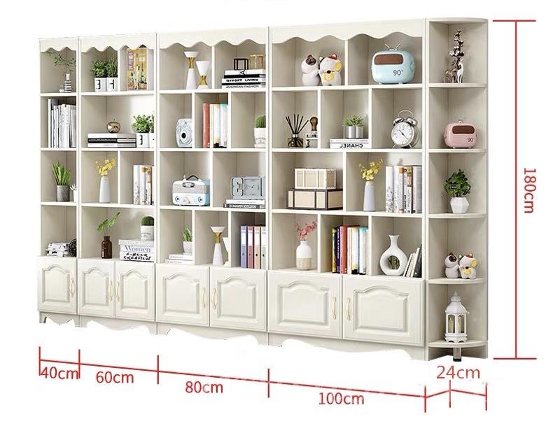 田園純白象牙白系列 書櫃　24CM/40CM/60CM/80CM/100CM (IS7490)