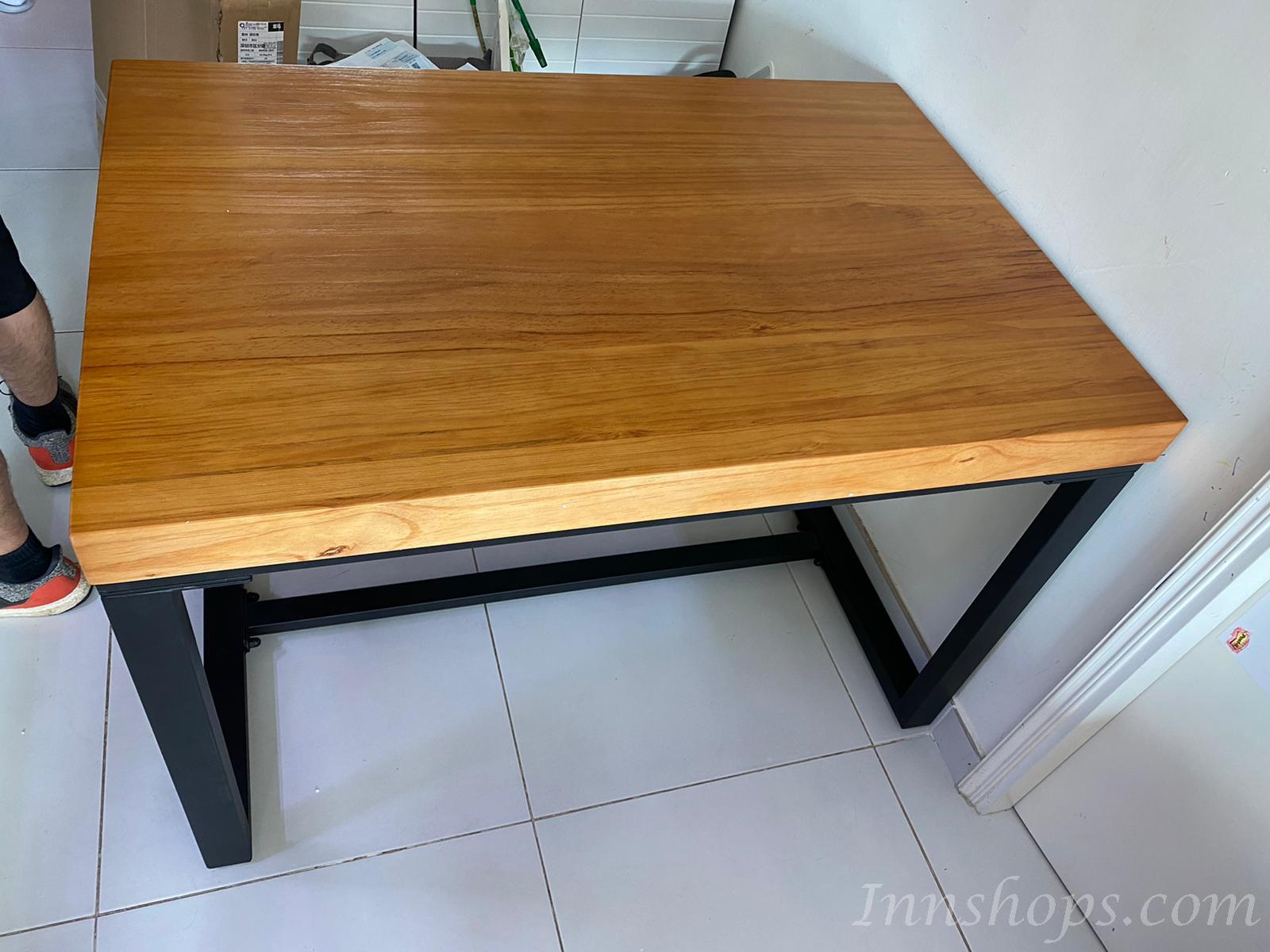 學校傢俱 實木厚身餐枱 書桌可訂造 120cm/130cm/140cm/150cm/160cm/180cm (IS3935)