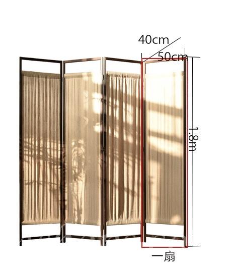 實木屏風*40/50cm (IS7555)