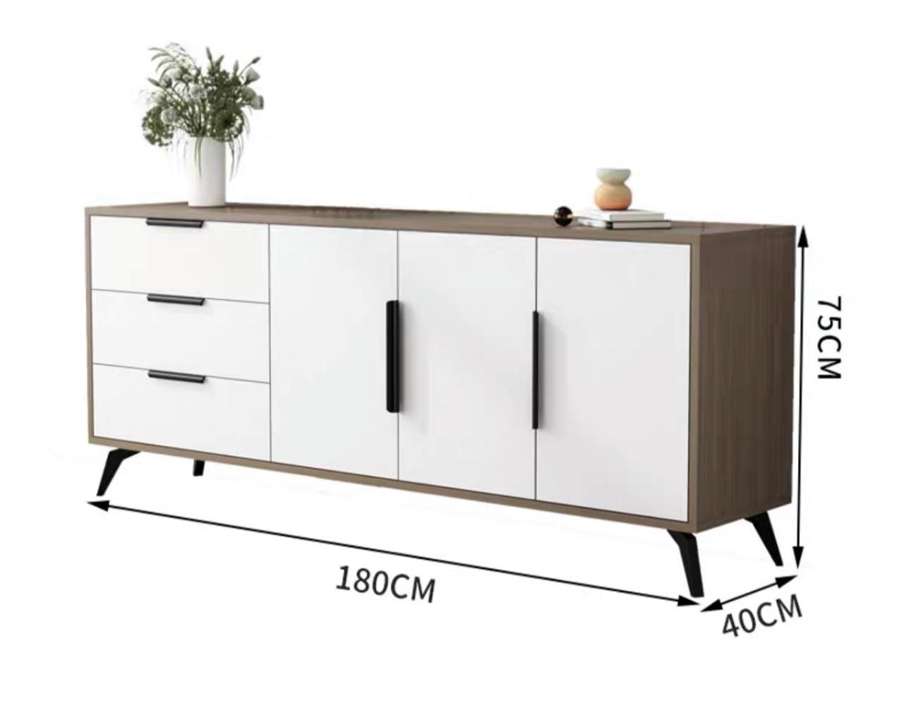摩登系列 多用途電視櫃 餐邊櫃 儲物櫃 120cm/140cm/160cm/180cm (IS7557)
