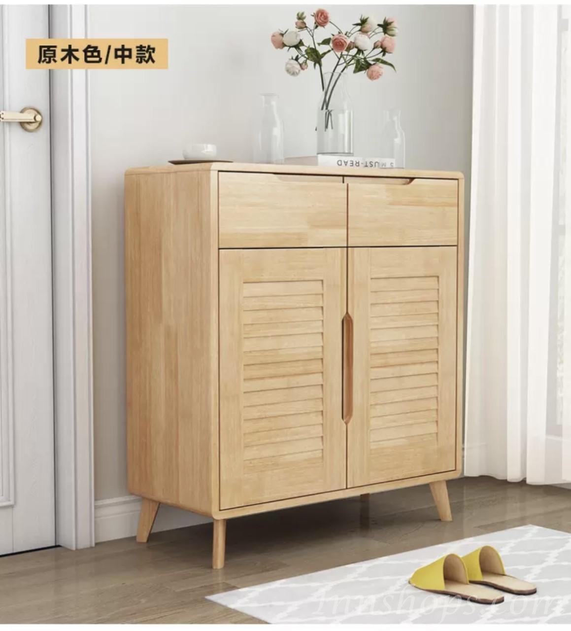 日式實木橡木鞋櫃 60cm/80cm (IS7565)